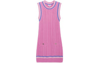 CHANEL 23P Sleeveless Dress Women's Pink
