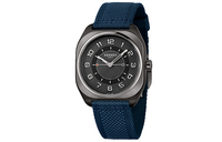 HERMES H08 Collection Wrist Watch Automatic Mechanical Movement Fabric Strap Black Dial Men's Watches