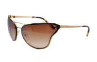 PRADA Metal Aviator Sunglasses Women's Gold