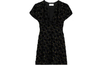CELINE SS24 Short Sleeved Dress Women's Black