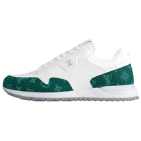 LOUIS VUITTON Run Away Low Top Casual Shoes Men's Green