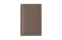 HERMES MC² Euclide Epsom Leather Card Holder Women's 8F Gris ÉTain Tin Gray