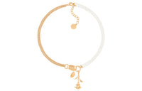 DIOR Necklaces Women's White/Gold