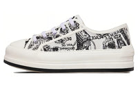 DIOR Walk'n'Dior Platform Shoes Stylish Skateboarding Shoes Women's White