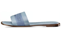 DIOR Slide Slippers Women's Light Blue