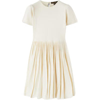 Loro Piana Dress FW24 Cream Yellow Kids'