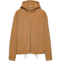 PRADA Camel hair Hoodie Jacket