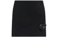PRADA SS23 Casual Short Skirts Women's Black