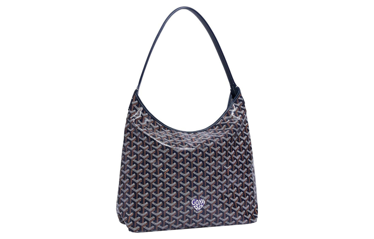 GOYARD Bohème Hobo Canvas With Leather Shoulder Bag Combo Bag Handbag, Shoulder Bag Women's