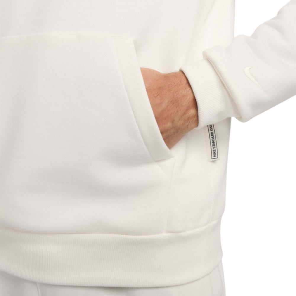 Nike Standard Issue Dri-FIT Pullover Basketball Hoodie 'White' FZ0218-133