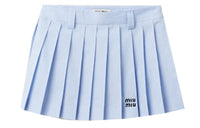 MIU MIU Skirt Women's Light Blue
