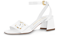 LOUIS VUITTON Shake One-Strap Sandals 5.5cm Women's White