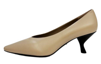 PRADA Irregular Heel High Heels Women's Light Brown