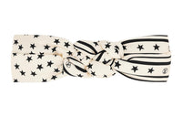LOUIS VUITTON Silk Hair Band Women's Beige