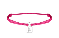 LOUIS VUITTON Sterling Silver Bracelets Unisex Pink
