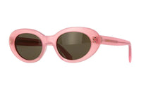CELINE Acetate Cat Eye Sunglasses Women's Pink