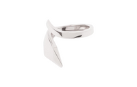 PRADA 18K White Gold Rings Unisex Silver