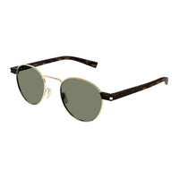 SAINT LAURENT Acetate Round Sunglasses Men's Tortoiseshell