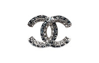 CHANEL Metal Stud Earrings Women's