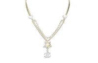 CHANEL Necklaces Women's Gold