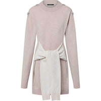 LOUIS VUITTON FW24 Long Sleeved Dress Women's Beige