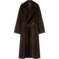 Loro Piana Belted Button-Up Coat