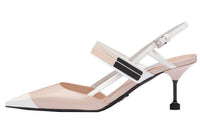 PRADA High Heels Women's Pink White