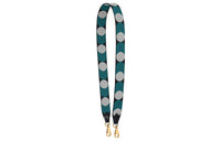HERMES Flipperball Canvas With Swift Calfskin Bag Straps Women's Black/Bosphorus Green