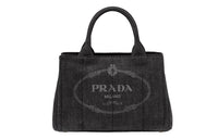 PRADA Fabric One Shoulder Handbags Women's Black