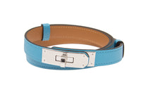HERMES Leather Belts Women's Blue