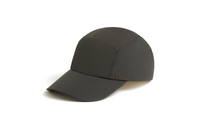 HERMES Calfskin Palladium-Plated Polyamide Baseball Caps Men's Black