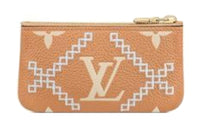 LOUIS VUITTON Key Pouch Arizona Beige