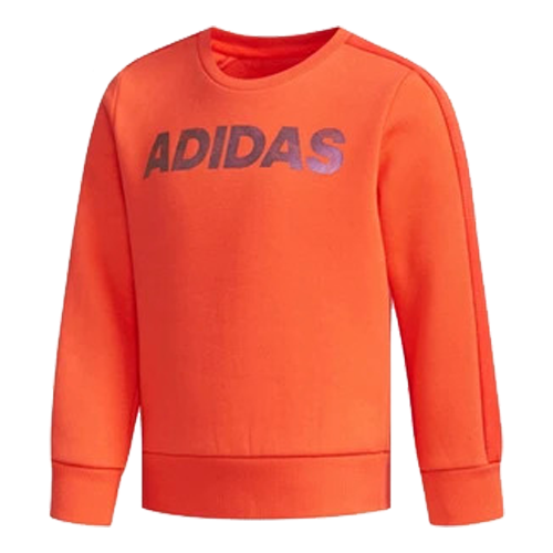 (GS) adidas YG Crew Sweatshirt 'Orange' DT2436