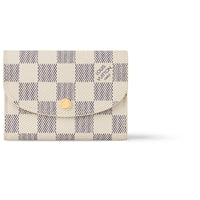 LOUIS VUITTON CHRISTOPHER Cow Leather Wallet Women's White