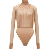 SAINT LAURENT Bodysuits Women's Light Brown