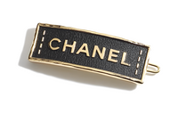CHANEL Hair Clips Women's Black/Gold