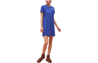 HERMES Short-Sleeved Dresses Women's Blue