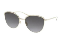 CHANEL Butterfly Sunglasses Women's White