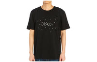 SAINT LAURENT SS23 Drop Shoulder Sleeve T-Shirt Men's Black