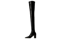 SAINT LAURENT Joelle 70mm Patent-finish Boots