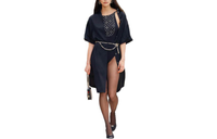 CHANEL SS23 Short-Sleeved Dresses Women's Black