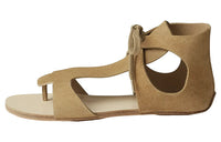 HERMES Strap Sandals Women's Brown