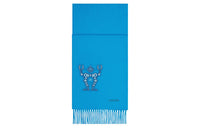 HERMES Scarves Unisex Blue