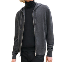 HERMES Cashmere Sweater Men's Anthracite
