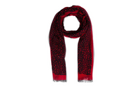 SAINT LAURENT Knit Scarves Women's Red