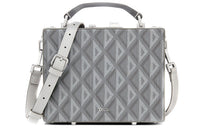 DIOR Canvas Shoulder Bag Crossbody Bag Handbags Regular Men's Gray