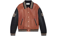 CELINE Leather Jackets Men Peach Pink