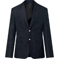 LOUIS VUITTON Single-Breasted Silk And Cotton Pont Neuf Jacket