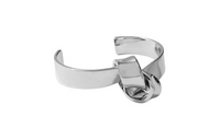 CELINE Brass Bangles Women's Silver