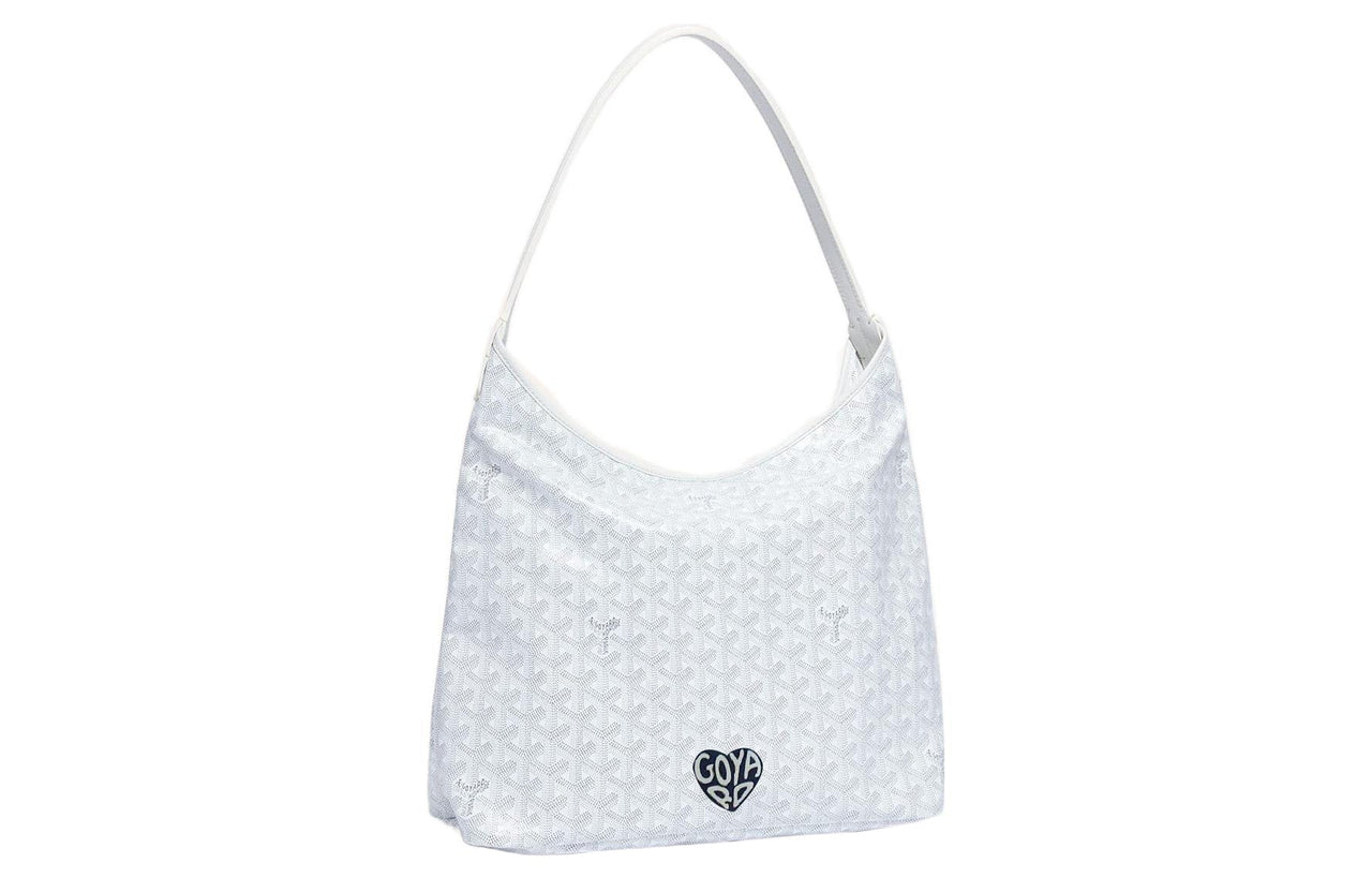 GOYARD Bohème Hobo Canvas With Leather Shoulder Bag Combo Bag Handbag, Shoulder Bag Women's